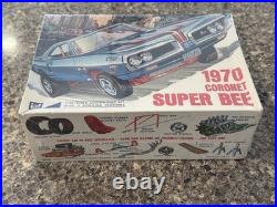 Mpc 1970 Dodge Coronet Super Bee Original Factory Sealed Kit! Circa 1970! Vmcp