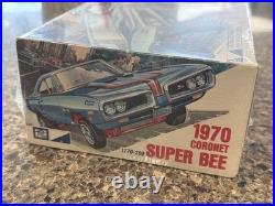 Mpc 1970 Dodge Coronet Super Bee Original Factory Sealed Kit! Circa 1970! Vmcp