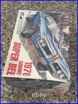 Mpc 1970 Dodge Coronet Super Bee Original Factory Sealed Kit! Circa 1970! Vmcp