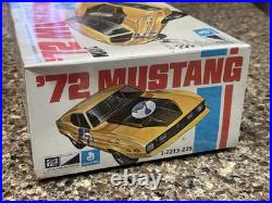 Mpc 1972 Ford Mustang Original Factory Sealed Kit! Circa 1972! Vmcp