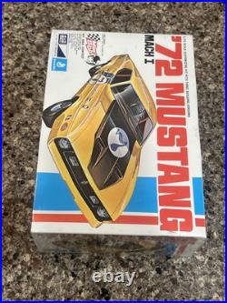 Mpc 1972 Ford Mustang Original Factory Sealed Kit! Circa 1972! Vmcp