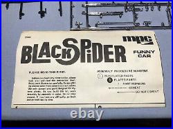 Mpc 1974 Chevy Camaro Black Spider Funny Car Kit#1-2708 1/25 Builder Parts Kit