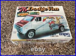 Mpc 1976 Dodge Van Original Factory Sealed Kit! Circa 1976! Vmcp
