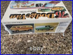 Mpc 1976 Dodge Van Original Factory Sealed Kit! Circa 1976! Vmcp