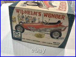 Mpc Wilhelm's Wonder Show Rod Original Kit! New Inside! Circa 1967! Vmcp