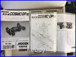 Mugen K2-x Cosmic Gp/m Vintage Rc Car Diecast 1/12 Parts Missing Used Japan F/s