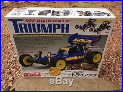 NEW IN BOX Kyosho Triumph Vintage Racing Buggy! Rare