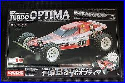NIB vintage Kyosho Turbo Optima 4wd 1/10 chain drive (Losi, Rc10, Ayk, Yokomo)