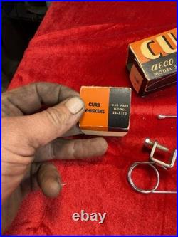 NOS ACCESSORY AECO CURB FEELERS WHISKERS VINTAGE CUSTOM LOWRIDER 1950's 1960's