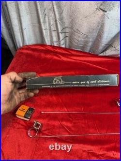 NOS ACCESSORY AECO CURB FEELERS WHISKERS VINTAGE CUSTOM LOWRIDER 1950's 1960's