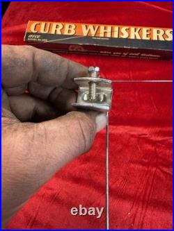 NOS ACCESSORY AECO CURB FEELERS WHISKERS VINTAGE CUSTOM LOWRIDER 1950's 1960's