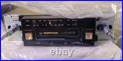 NOS NIPPON FS-120 CAR STERIO MINT IN BOX W PARTS 1970-1980'S RARE FIND Vintage