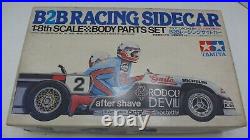 NOS Vintage Tamiya B2B Racing Sidecar Body Parts Set #125 SP1125