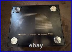 Nakamichi TP-1200 Car Audio Unit Vintage Parts or Repair Japan