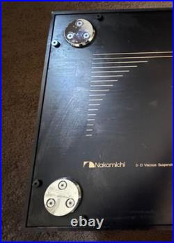 Nakamichi TP-1200 Car Audio Unit Vintage Parts or Repair Japan