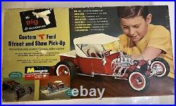 New In Box Vintage 1962 The BIG T MONOGRAM 1/8 Scale Car Ford Model T 1932 NIB