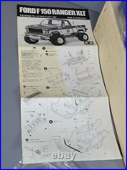 New Vintage Original 1982 Tamiya 1/10 Ford F150 Ranger XLT Body Complete No. 5159