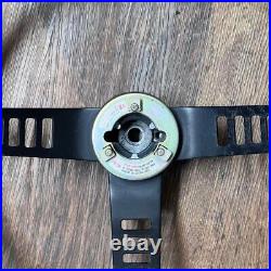 Nissan Sunny GX Vintage Genuine Steering Wheel Car Auto Parts Black Japan