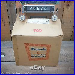 Nos In Box 1951 52 Chevrolet Car Radio Bel Air Convertible New Old Stock Vtg Old