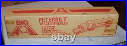 Nos Vintage 1985 Ertl Peterbilt Big A Auto Parts Tractor Trailer Metal Truck Box