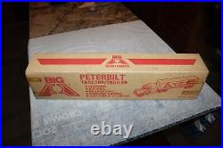 Nos Vintage 1985 Ertl Peterbilt Big A Auto Parts Tractor Trailer Metal Truck Box