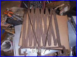 OLD CAR Parts Running Board Expandable Luggage Rack Fence 20's 30's 40's Vintage