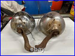 OLD PAIR Vintage BLC 5-3/4 Flat Back Fog Lamps Lights Auto Car Parts or Repair OLD PAIR Vintage BLC 5-3/4 Flat Back Fog Lamps Lights Auto Car Parts or Repair