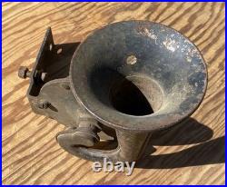 Old Vintage Antique Automobile Vehicle Car Auto Truck Horn Part with Bracket