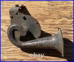 Old Vintage Antique Automobile Vehicle Car Auto Truck Horn Part with Bracket