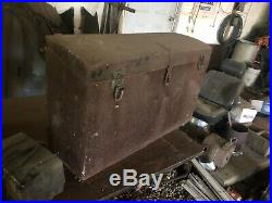 Original 1920's Essex Luggage Rack Mount Potter Trunk Enclosure Antique Car