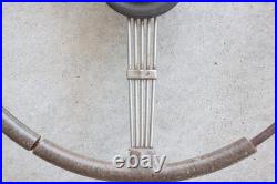 Original 1937 Chevrolet Master Banjo Steering Wheel Accessory Part Factory GM