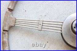 Original 1937 Chevrolet Master Banjo Steering Wheel Accessory Part Factory GM