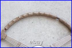 Original 1937 Chevrolet Master Banjo Steering Wheel Accessory Part Factory GM