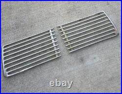 Original 1939 Chevrolet Accessory Gm Fender Grilles Used 31802-rh/31803-lh