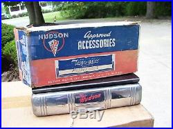 Original 40s nos Hudson motor co. Auto accessories Tissue dispenser vintage part