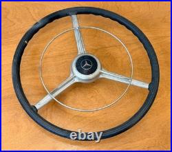 Original Mercedes Benz 170V Steering Wheel Assembly Horn Classic Car Vtg Parts Original Mercedes Benz 170V Steering Wheel Assembly Horn Classic Car Vtg Parts