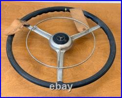 Original Mercedes Benz 170V Steering Wheel Assembly Horn Classic Car Vtg Parts