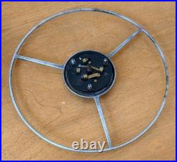 Original Mercedes Benz 170V Steering Wheel Assembly Horn Classic Car Vtg Parts