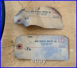 Original Mercedes Benz 170V Steering Wheel Assembly Horn Classic Car Vtg Parts