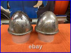 PAIR Vintage TELEOPTIC FOG KING 6V Light Lamp Parts Car Truck Hot Rat Rod OLD