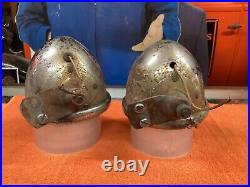 PAIR Vintage TELEOPTIC FOG KING 6V Light Lamp Parts Car Truck Hot Rat Rod OLD