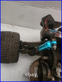 PARTS CAR Traxxas Nitro Hawk 1/10 Stadium RC Buggy 2WD Vintage With Remote Used PARTS CAR Traxxas Nitro Hawk 1/10 Stadium RC Buggy 2WD Vintage With Remote Used