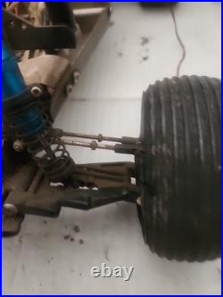 PARTS CAR Traxxas Nitro Hawk 1/10 Stadium RC Buggy 2WD Vintage With Remote Used PARTS CAR Traxxas Nitro Hawk 1/10 Stadium RC Buggy 2WD Vintage With Remote Used