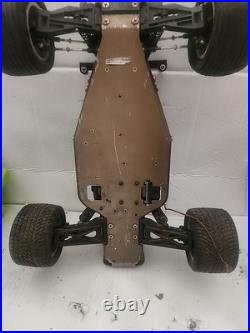 PARTS CAR Traxxas Nitro Hawk 1/10 Stadium RC Buggy 2WD Vintage With Remote Used PARTS CAR Traxxas Nitro Hawk 1/10 Stadium RC Buggy 2WD Vintage With Remote Used