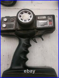 PARTS CAR Traxxas Nitro Hawk 1/10 Stadium RC Buggy 2WD Vintage With Remote Used PARTS CAR Traxxas Nitro Hawk 1/10 Stadium RC Buggy 2WD Vintage With Remote Used