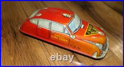 PARTS Vintage 1950s Marx Toy Volunteer Fire Department Automatic Garage Car PARTS Vintage 1950s Marx Toy Volunteer Fire Department Automatic Garage Car