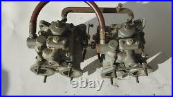 Pair Of Carburetors Solex C35 for Lancia fulvia coupe 2 ^ e 3 ^ serie Original