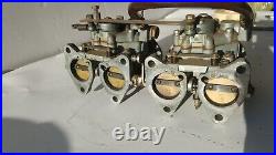 Pair Of Carburetors Solex C35 for Lancia fulvia coupe 2 ^ e 3 ^ serie Original