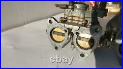 Pair Of Carburetors Solex C35 for Lancia fulvia coupe 2 ^ e 3 ^ serie Original