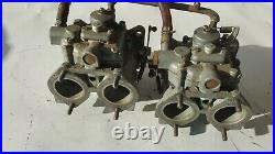 Pair Of Carburetors Solex C35 for Lancia fulvia coupe 2 ^ e 3 ^ serie Original